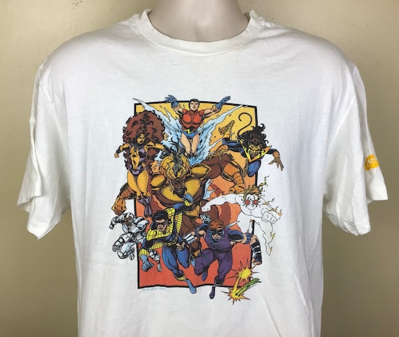 90s USA製 The tenth コミック vintage T-shirt 90S Technotronic テクノトロニック Pump Up The Jam ビンテージ