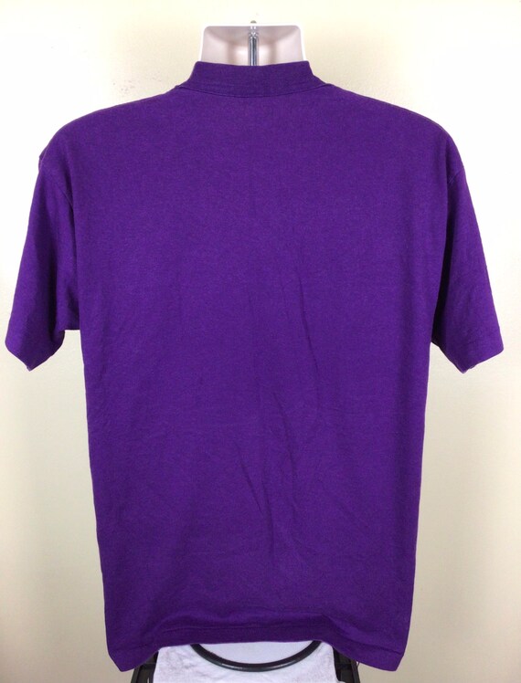Vtg 1995 Crawford County Fair T-Shirt Purple L 90… - image 3