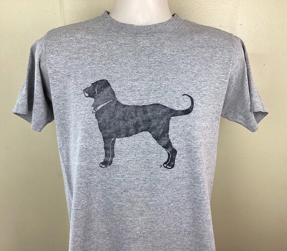 97s The Black Dog Martha's Vineyard USA製 The Black Dog Brand Red Graphic T Shirt Martha's Vineyard
