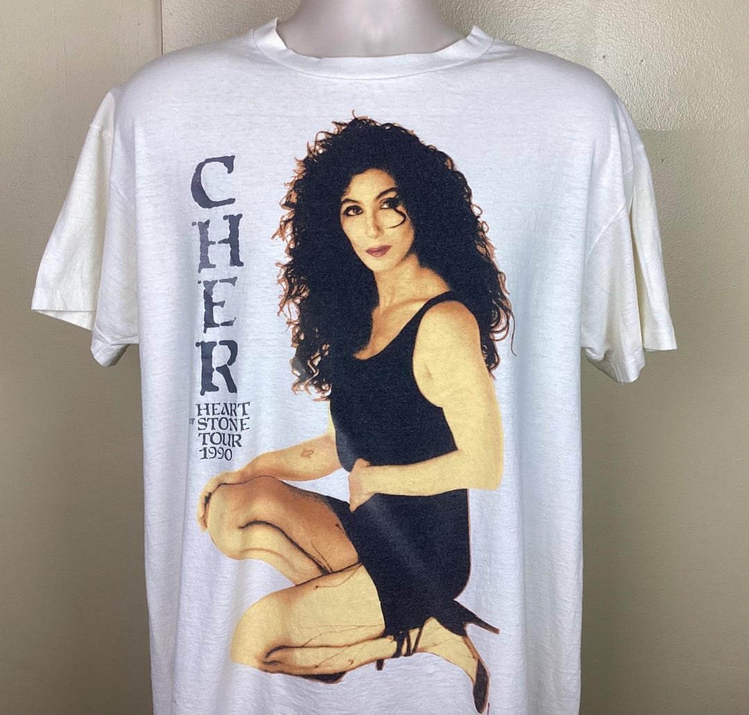 アイドル 90s vintage tour CHER T-shirt / size/ XL il_1080xN.6245806223_14rw.jpg