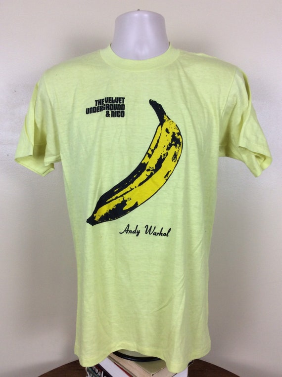 Vtg 80s The Velvet Underground And Nico T-Shirt M… - image 2