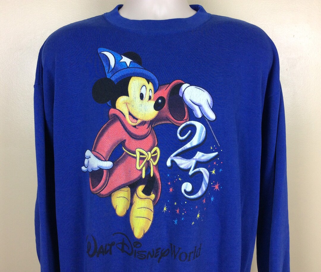 Mickey Mouse 90's Vintage ©️DisneyCrew Sweat Made In USA by