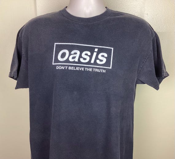 Vtg 2005 Oasis Don't Believe the Truth Concert T-shirt Black Vtg 2005 Oasis Don't Believe the Truth Concert T-shirt Black