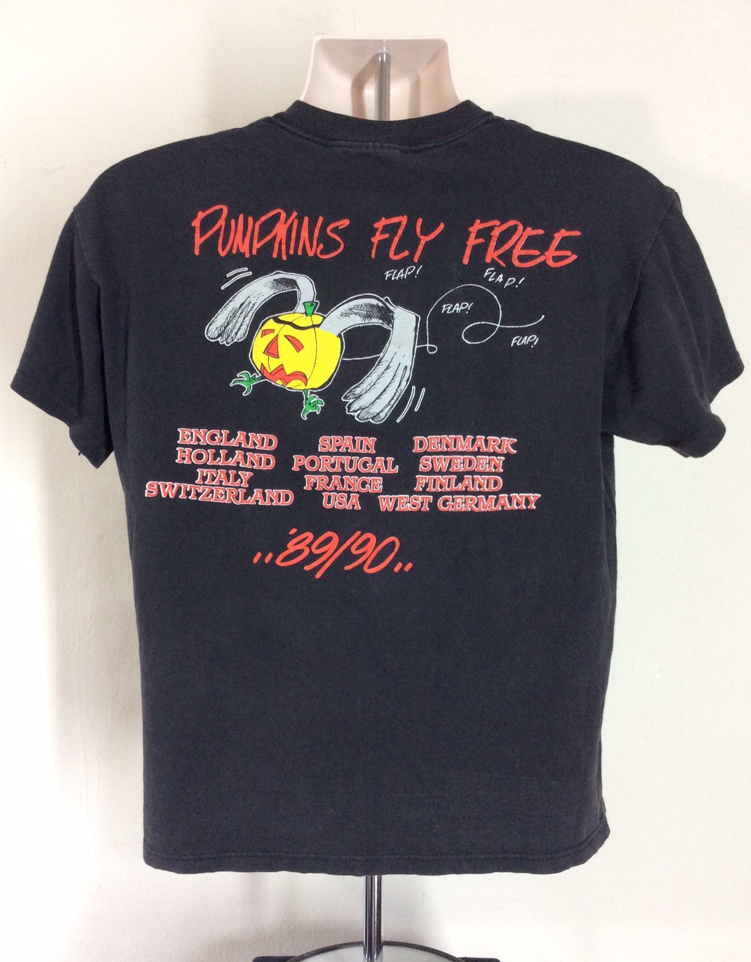 Vtg 1987 Paul Young Concert T-shirt White M/L 80s New Wave