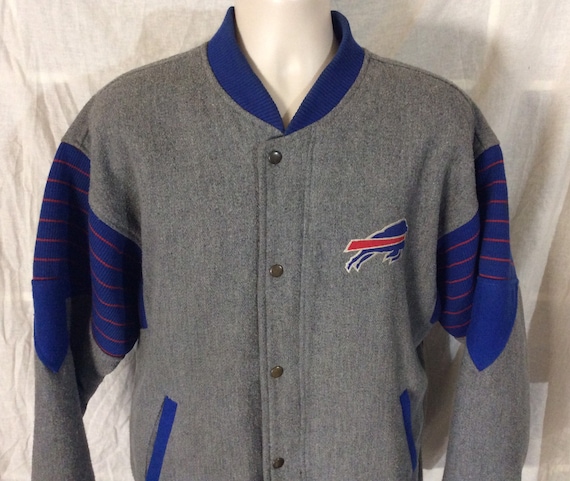 Vtg 90s Starter Buffalo Bills Wool Blend Jacket Gr