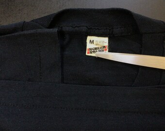 Vtg 1989 Silver Surfer the Cosmic Power T-shirt Black M 80s Screen