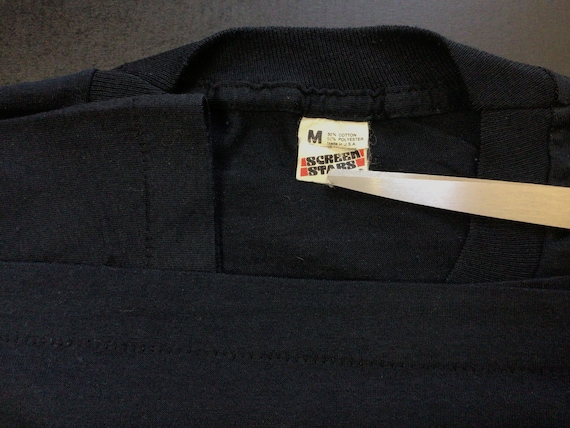 Vtg 1989 Silver Surfer the Cosmic Power T-shirt Black M 80s Screen