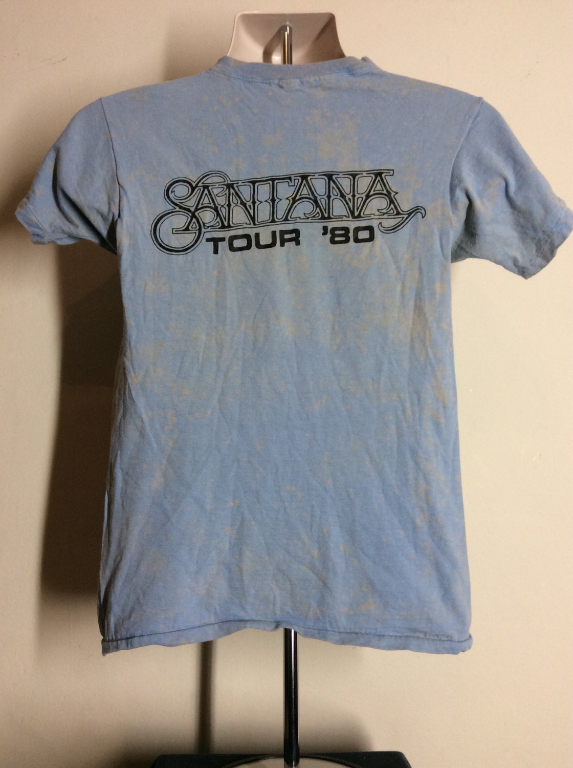 80s サンタナ NEW SANTANA BAND 86年ツアー Tシャツ XL Vintage T-shirt, Santana T Shirt, Concert T Shirt, Tour T
