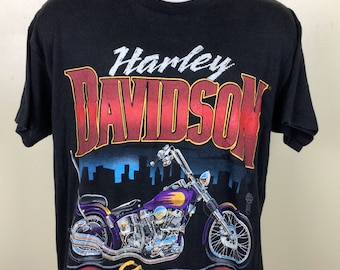トップス Harley Davidson bike print t-shirt 96796-24vx__1__38480.