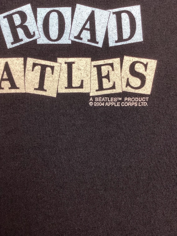 Vintage 2004 the Beatles Abbey Road T-shirt Black XL Y2K Classic