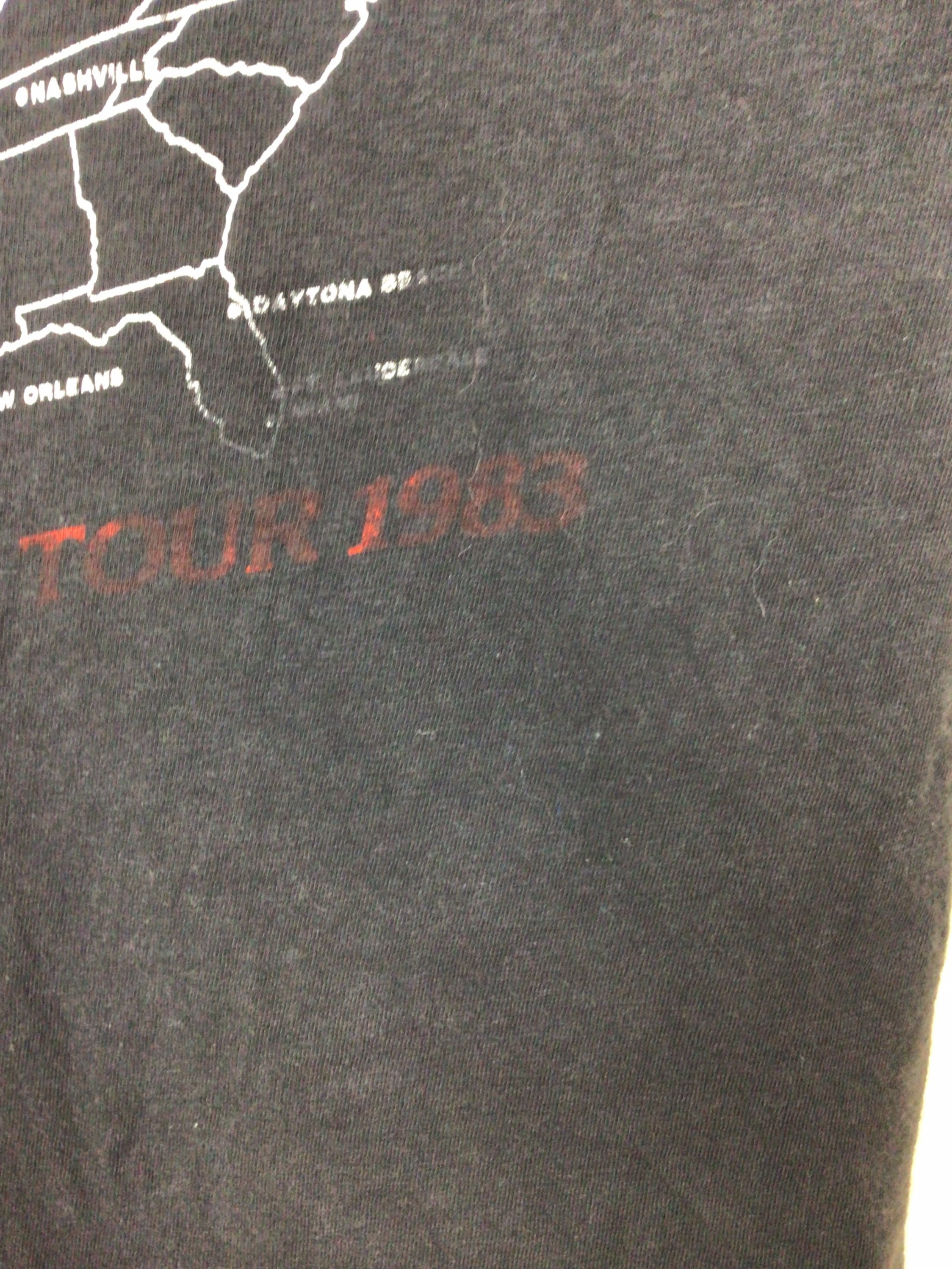 Vtg 1983 Madness Concert T-shirt Black M/L 80s Classic Ska Band