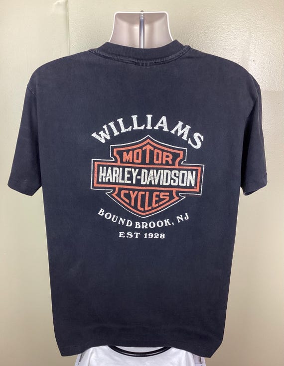 トップス Harley-Davidson 90s USA vintage tee Vintage 90s Harley Davidson Milds USA T Shirt - Etsy
