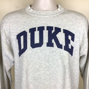 Grey duke shop sweatshirt