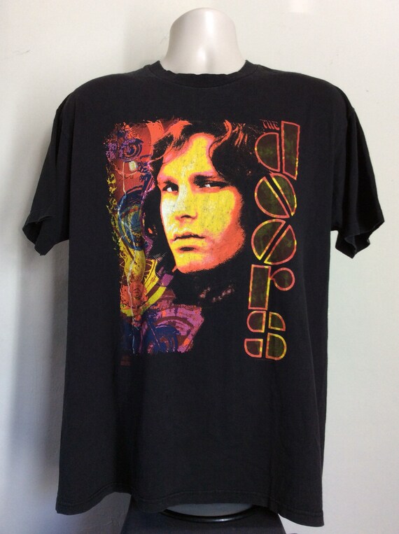 Vtg 1991 the Doors Jim Morrison T-shirt Black XL 90s Classic - Etsy