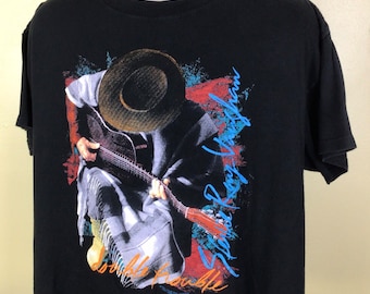 Stevie Ray Vaughan 1989 Tour Tシャツ 1989 Stevie Ray Vaughan Tour T-shirt Size Large - Etsy