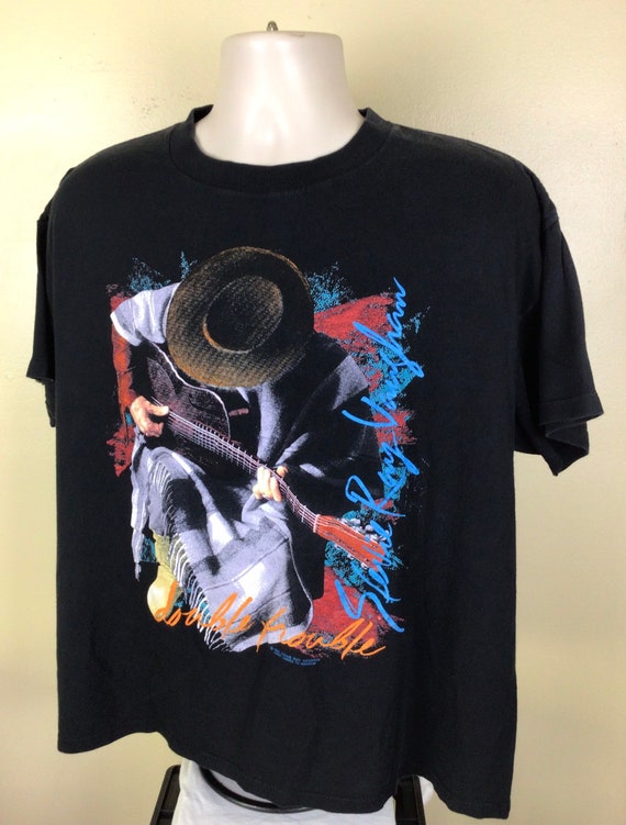 Vtg 1989 Stevie Ray Vaughan Double Trouble Concer… - image 5