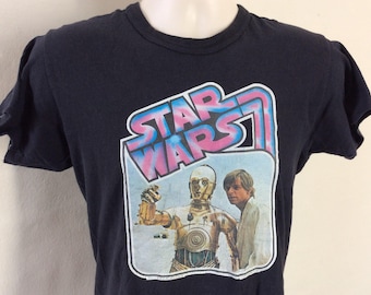 ヴィンテージ 70年代 スターウォーズ アイロンプリントTシャツ