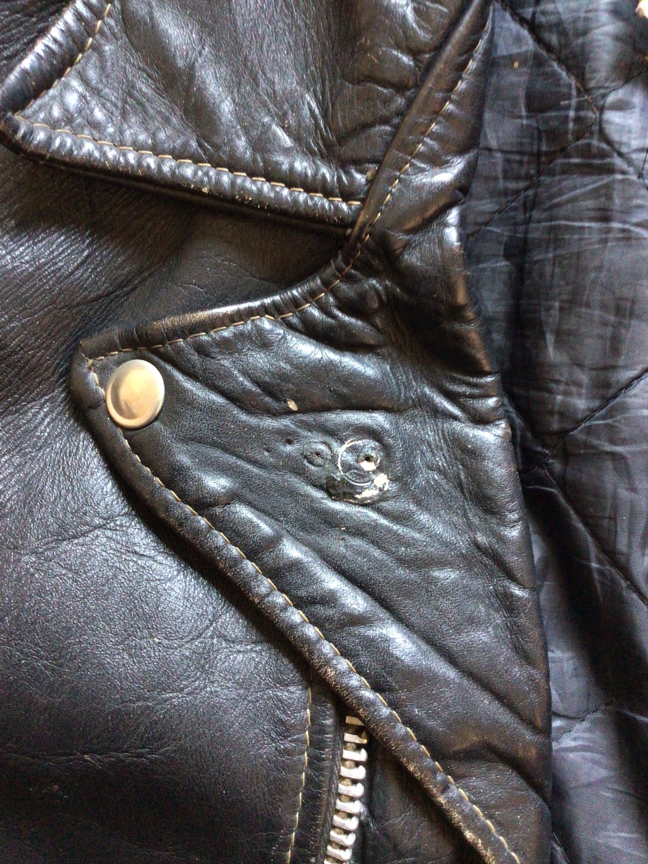 Vtg 70s 80s Schott Perfecto Leather Motorcycle Jacket Black Vtg 70s 80s Schott Perfecto Leather Motorcycle Jacket Black