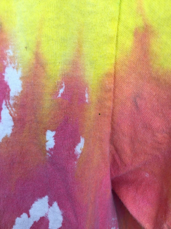 Vtg 90s Bob Marley T-Shirt Tie Dye L Single Stitc… - image 7