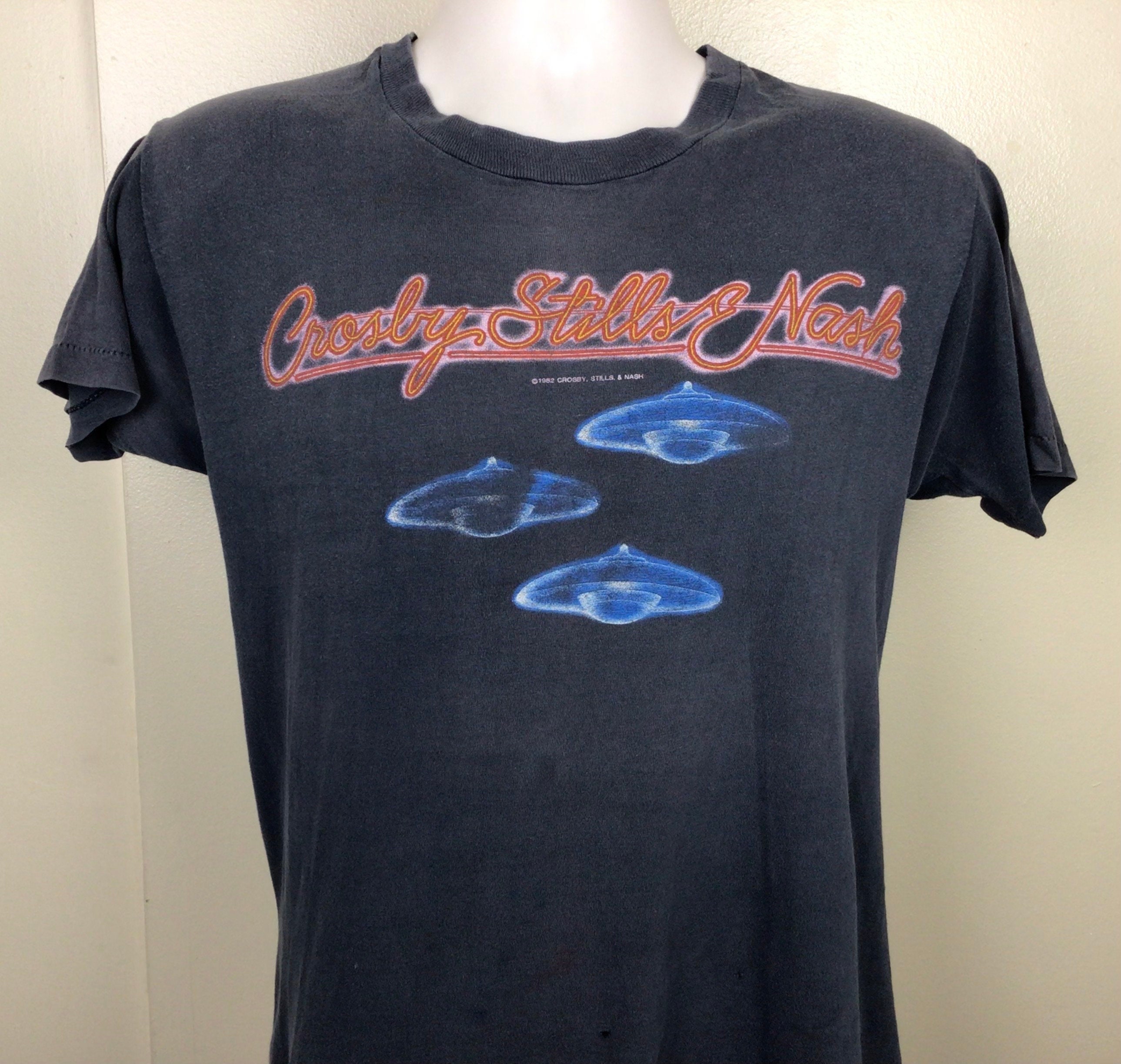 Crosby Stills And Nash T Shirt Vintage CSN Crosby Stills And Nash