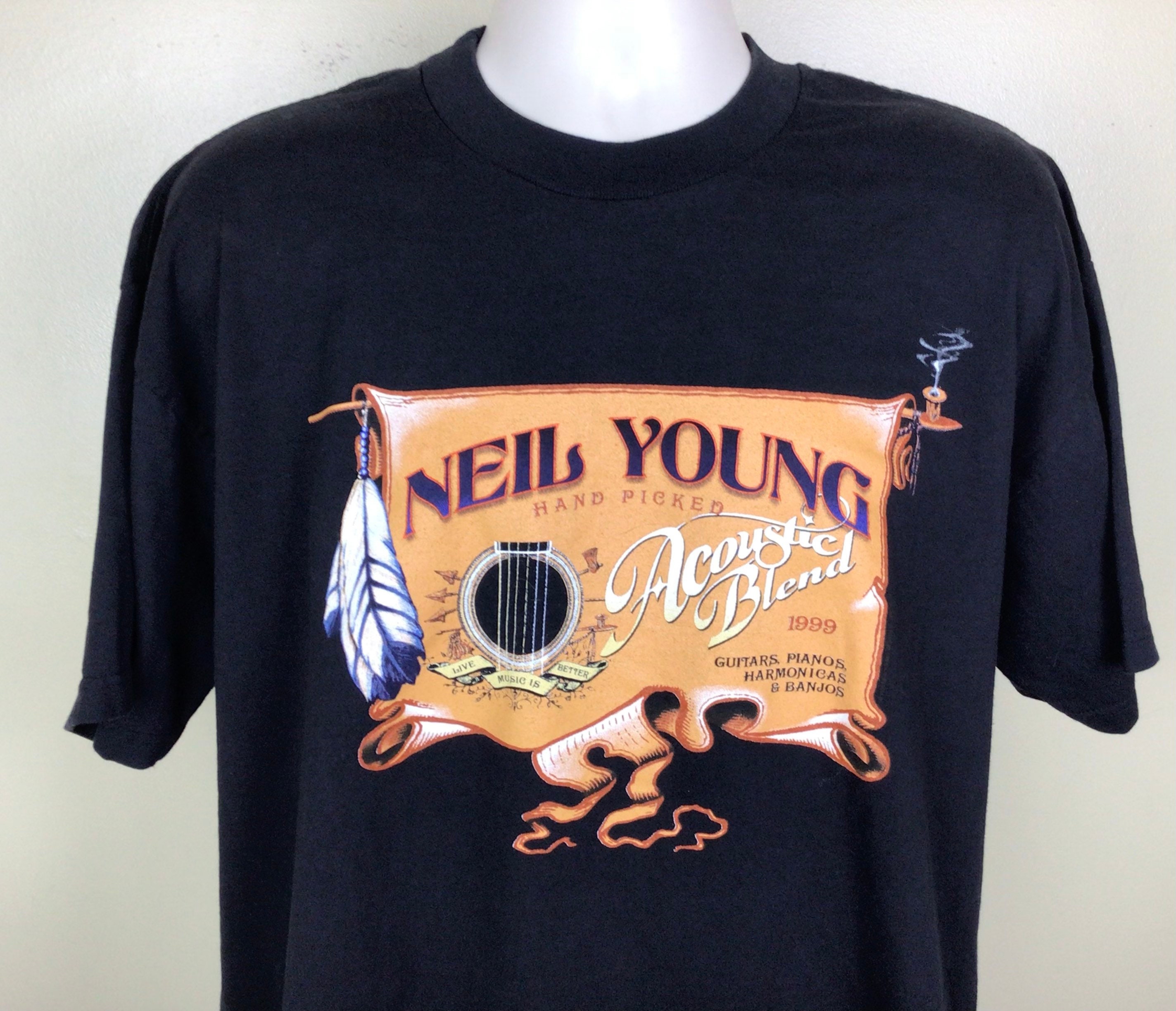 Neil Young & David Crosby Tシャツ _I0A7937 NY coastal frt tand