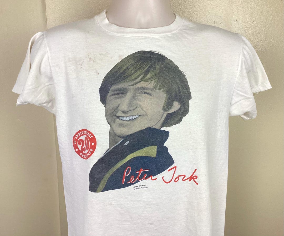 The Monkees 1986 コンサートツアーTシャツ Vintage The Monkees 20th Anniversary Concert T Shirt 1986