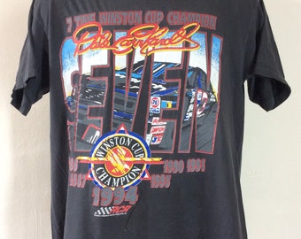 Vtg 1994 Dale Earnhardt T-Shirt L 90s Seven Time Winston Cup Champion NASCAR Driver