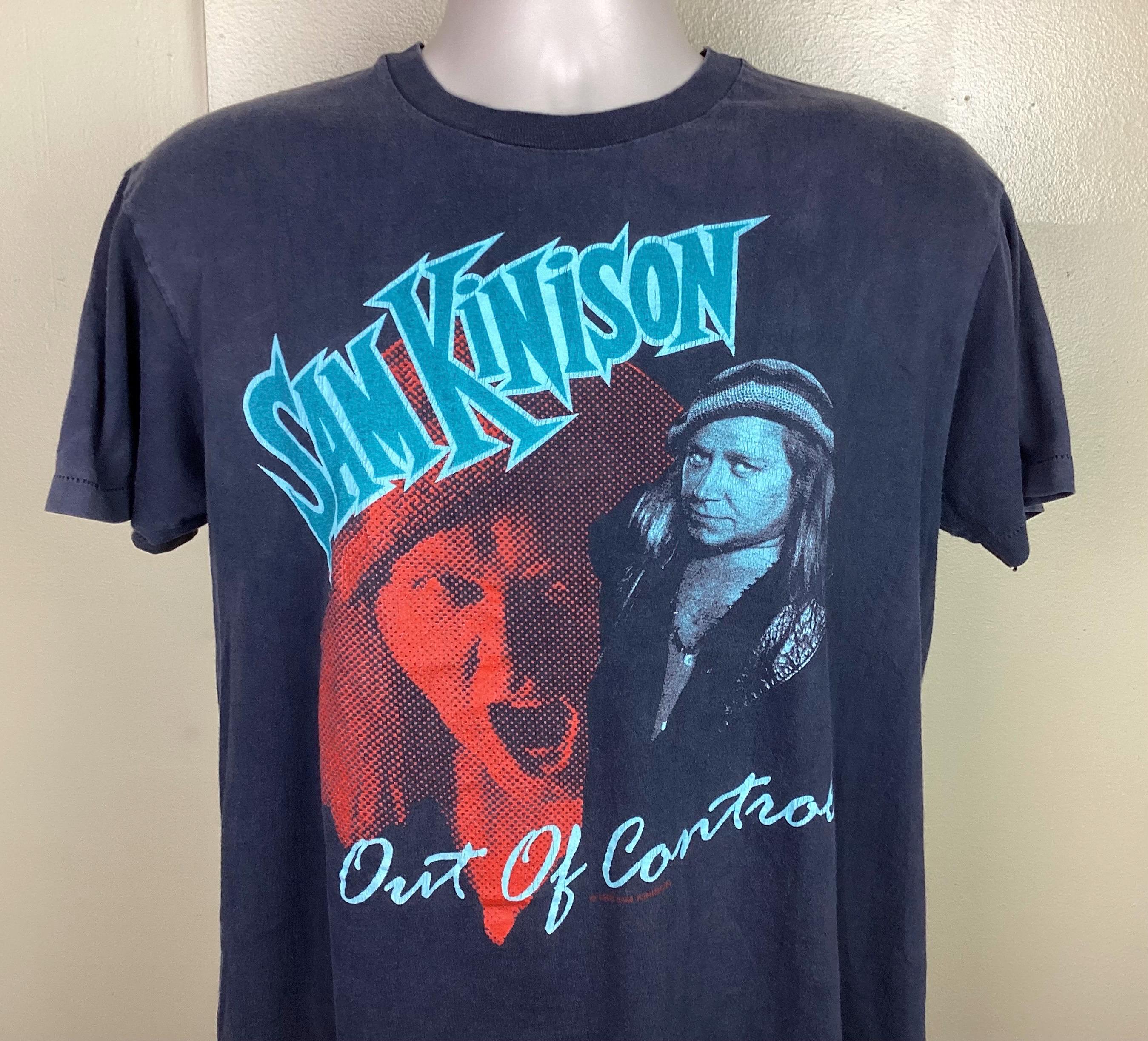 Vtg 1988 Sam Kinison T-shirt Black M/L 80s Stand up Standup Comic