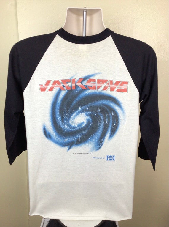 Vtg 1984 The Jacksons Victory Tour Raglan Jersey … - image 4