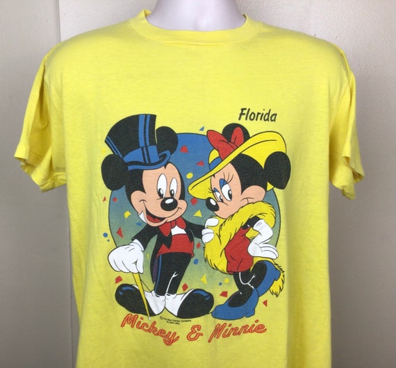 ヴィンテージ　ディズニー　タワーオブテラー　ミッキー　ミニー　ドナルド　Tシャツ 90s ビンテージ USA製 Disney ディズニー Tower Of Terror