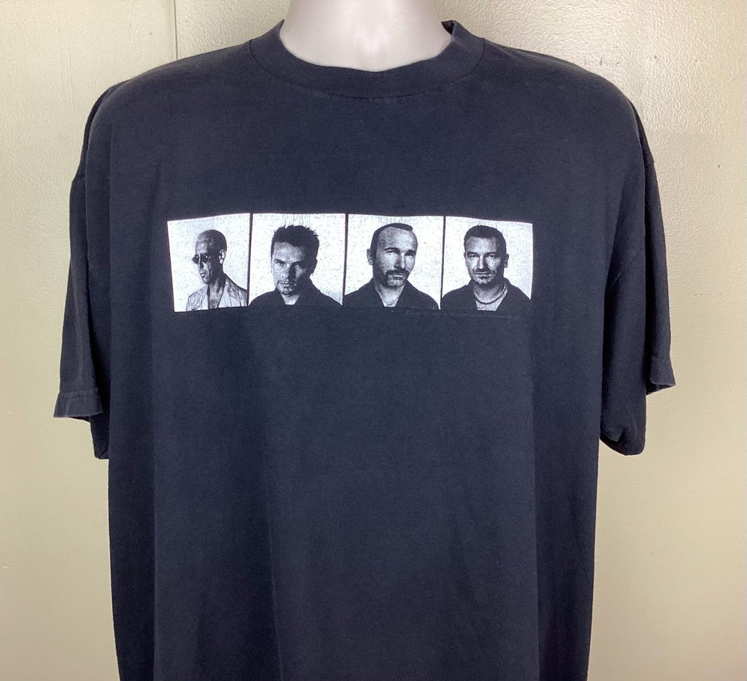 Vtg 1997 U2 Pop Mart Concert T-shirt Black XL 90s Rock Band - Etsy