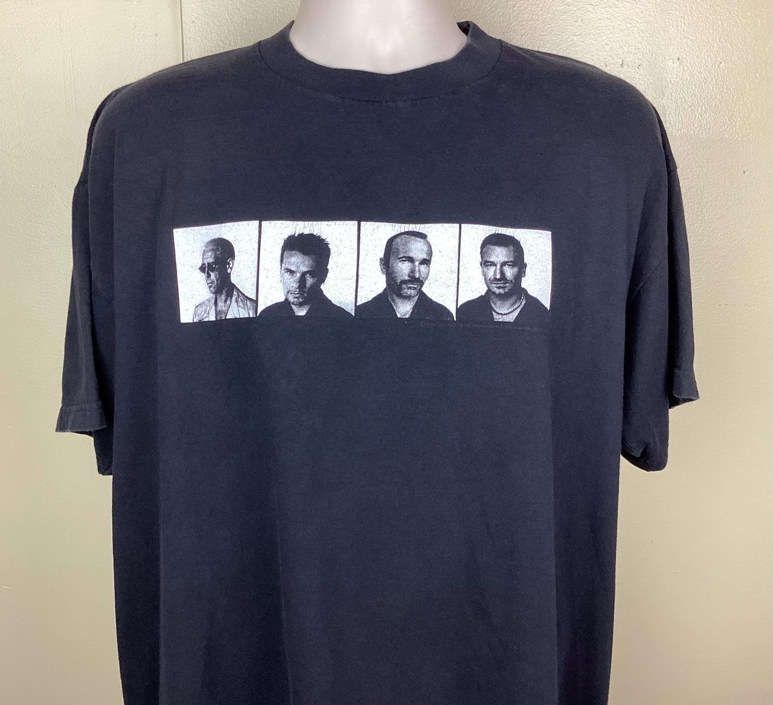 Vtg 1997 U2 Pop Mart Concert T-shirt Black XL 90s Rock Band - Etsy