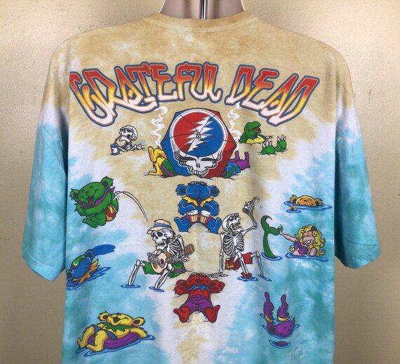 Vtg 2001 Grateful Dead Jam Bake T-shirt XXL Y2K Tie Dye Classic