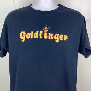 Goldfinger band tee - Etsy 日本