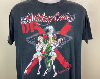 Vintage 1989 MOTLEY CRUE Dr Feelgood Tour Concert Pushead Artwork