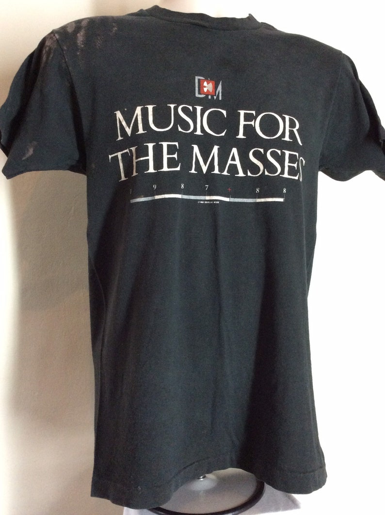 depeche mode t shirt music for the masses