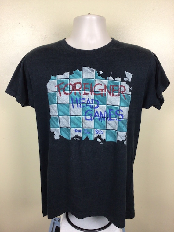 Vtg 1980 Foreigner Head Games Tour Of The 80s Con… - image 3