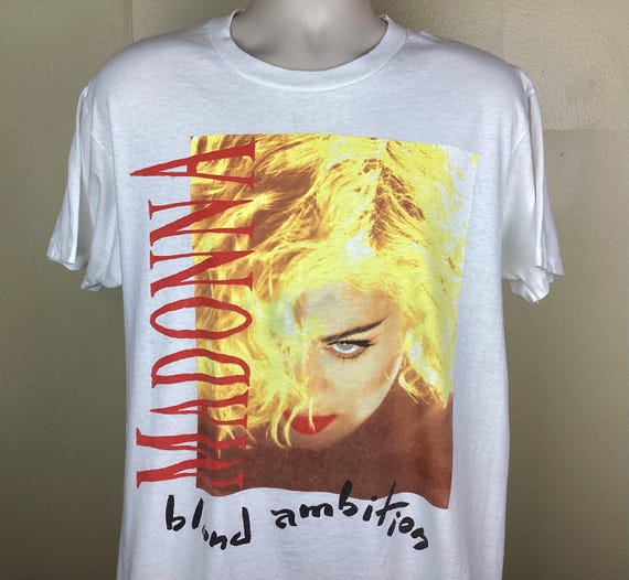 ヴィンテージ 1990 マドンナ ブロンド アンビション ツアー コンサート