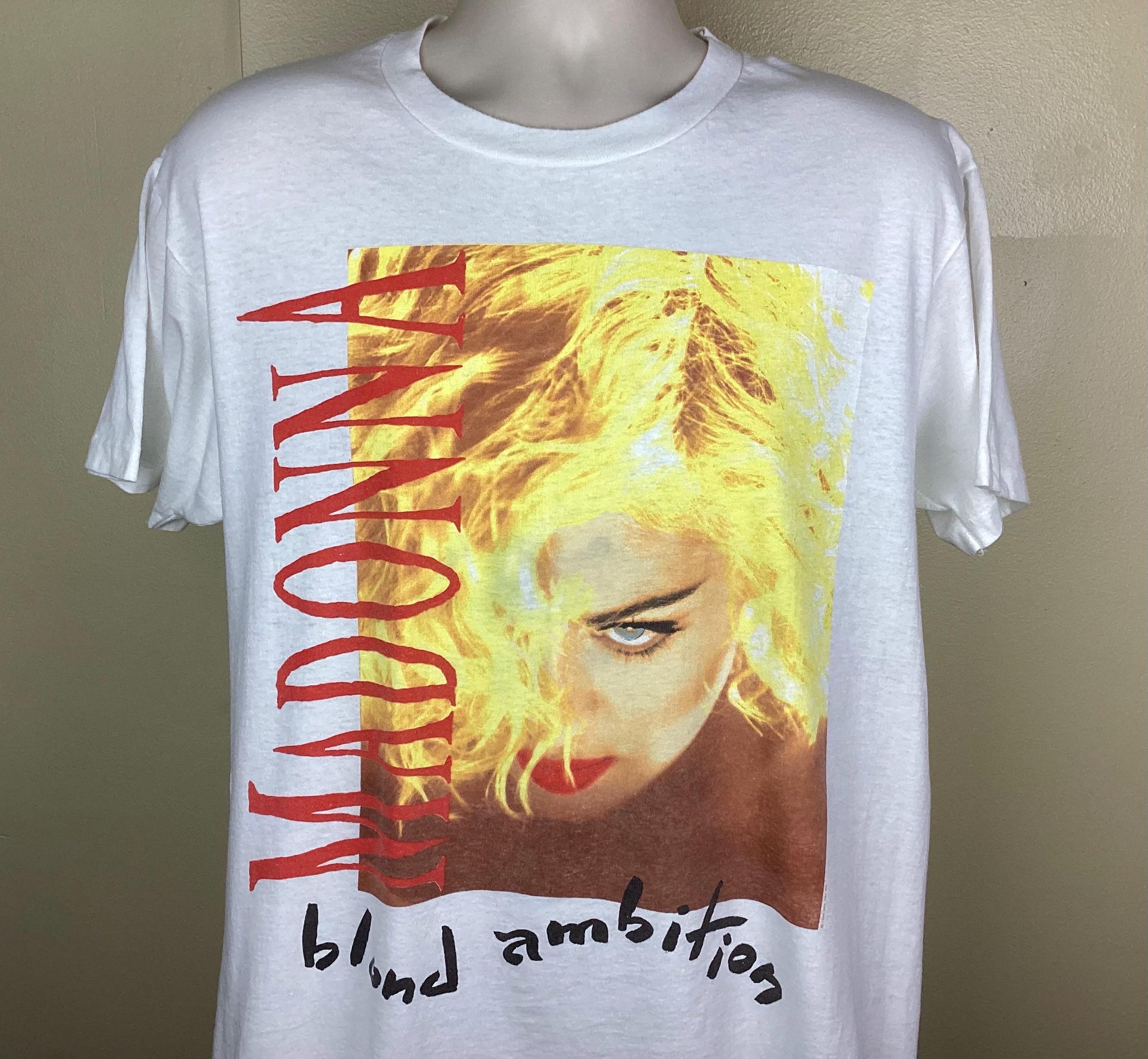 ヴィンテージ 1990 マドンナ ブロンド アンビション ツアー コンサート