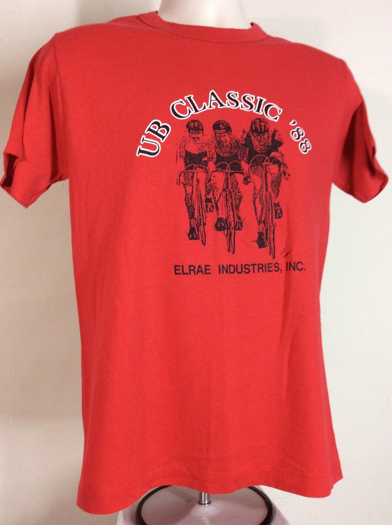 Vtg 1988 UB Classic 88 Bicycle Race T-shirt Red M/L 80s - Etsy
