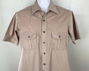 Vtg 70s 80s Hanes Thermal Long Sleeve Shirt White S/M 50/50 Waffle