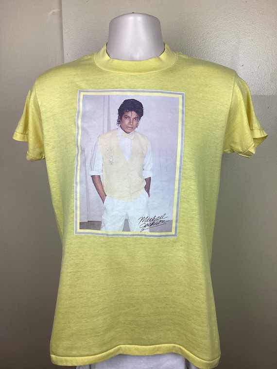 Original vintage 1980s Michael Jackson Shirt | WyCo Vintage