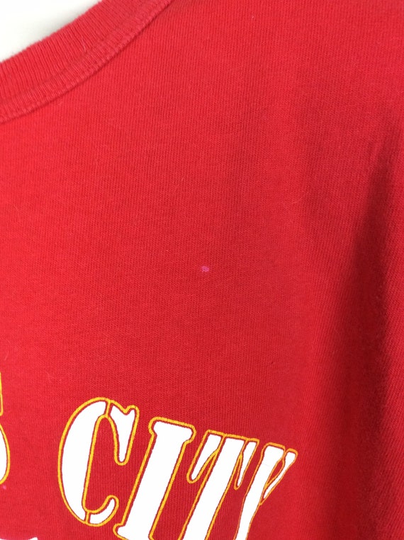 Vtg 1994 Champion Kansas City Chiefs Muscle T-Shi… - image 9