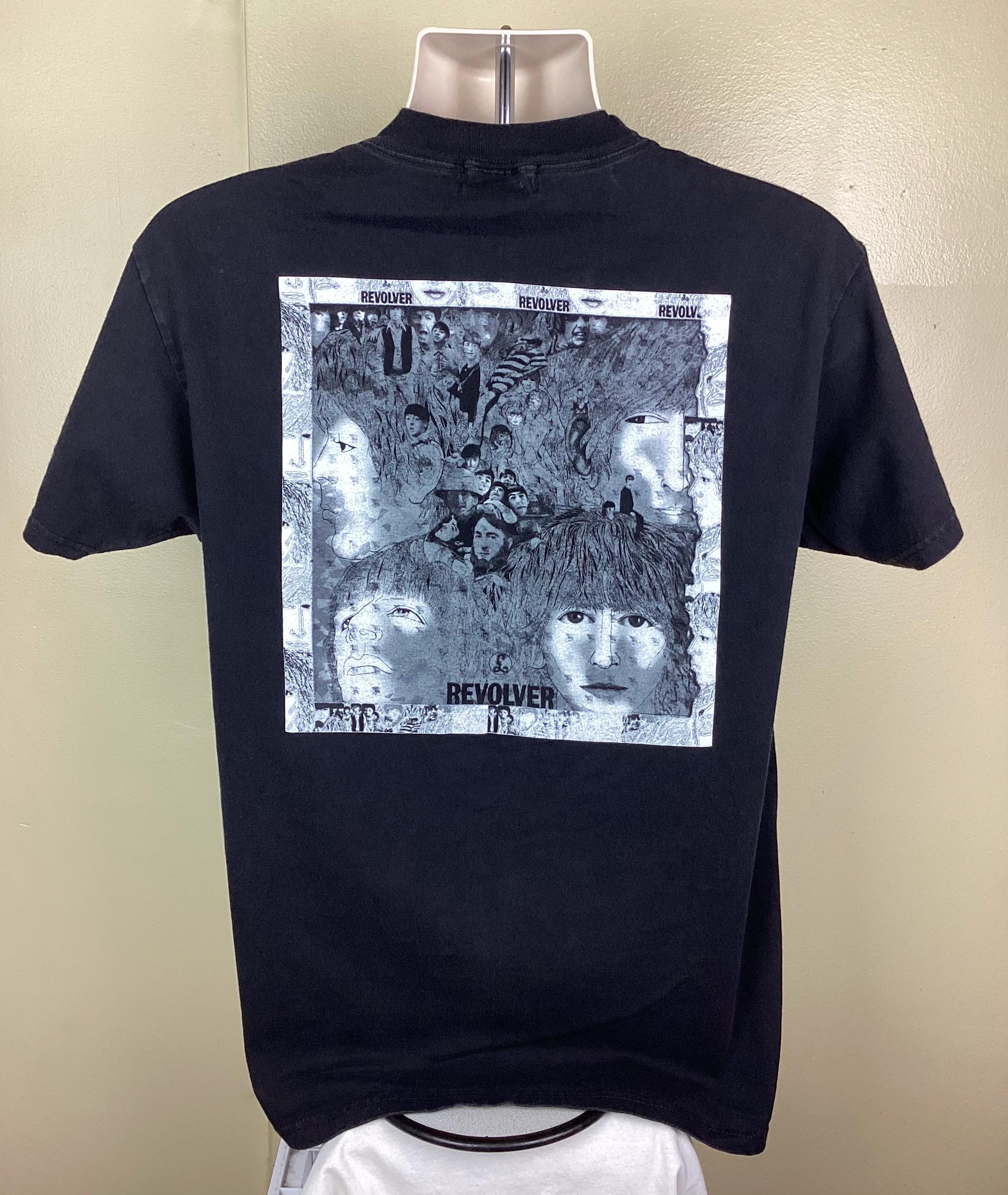 Vtg 2000 the Beatles Revolver T-shirt Black M Bloomingdale