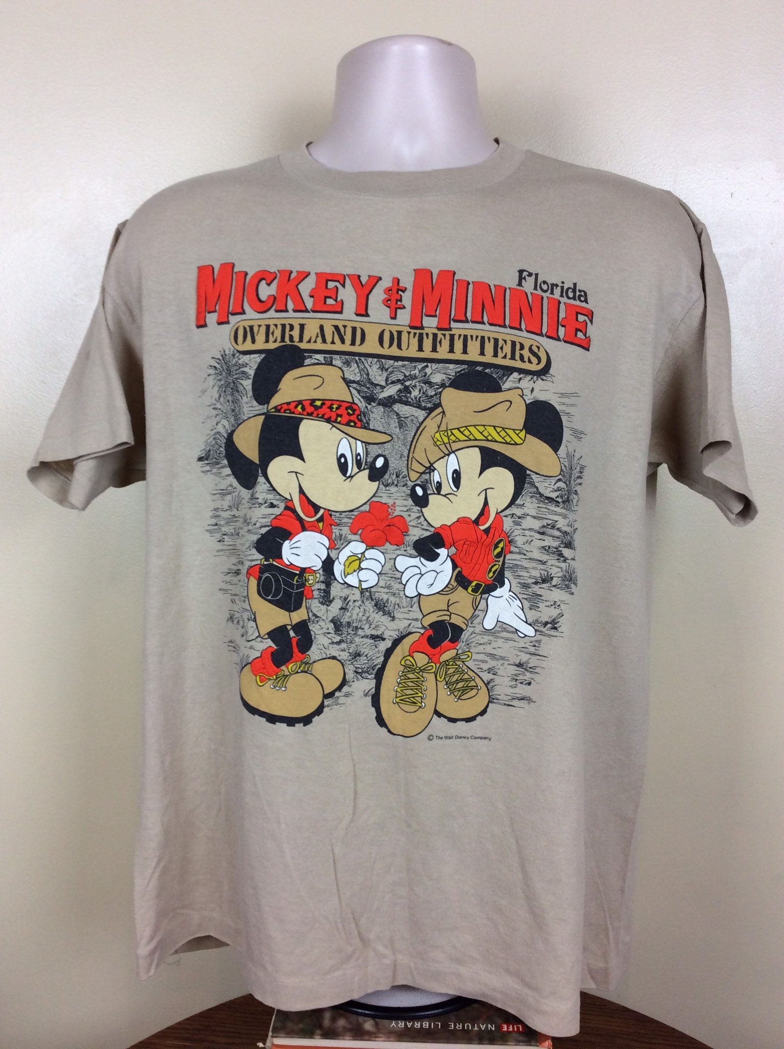 Vtg 80s Mickey & Minnie Mouse Overland Outfitters T-shirt - Etsy