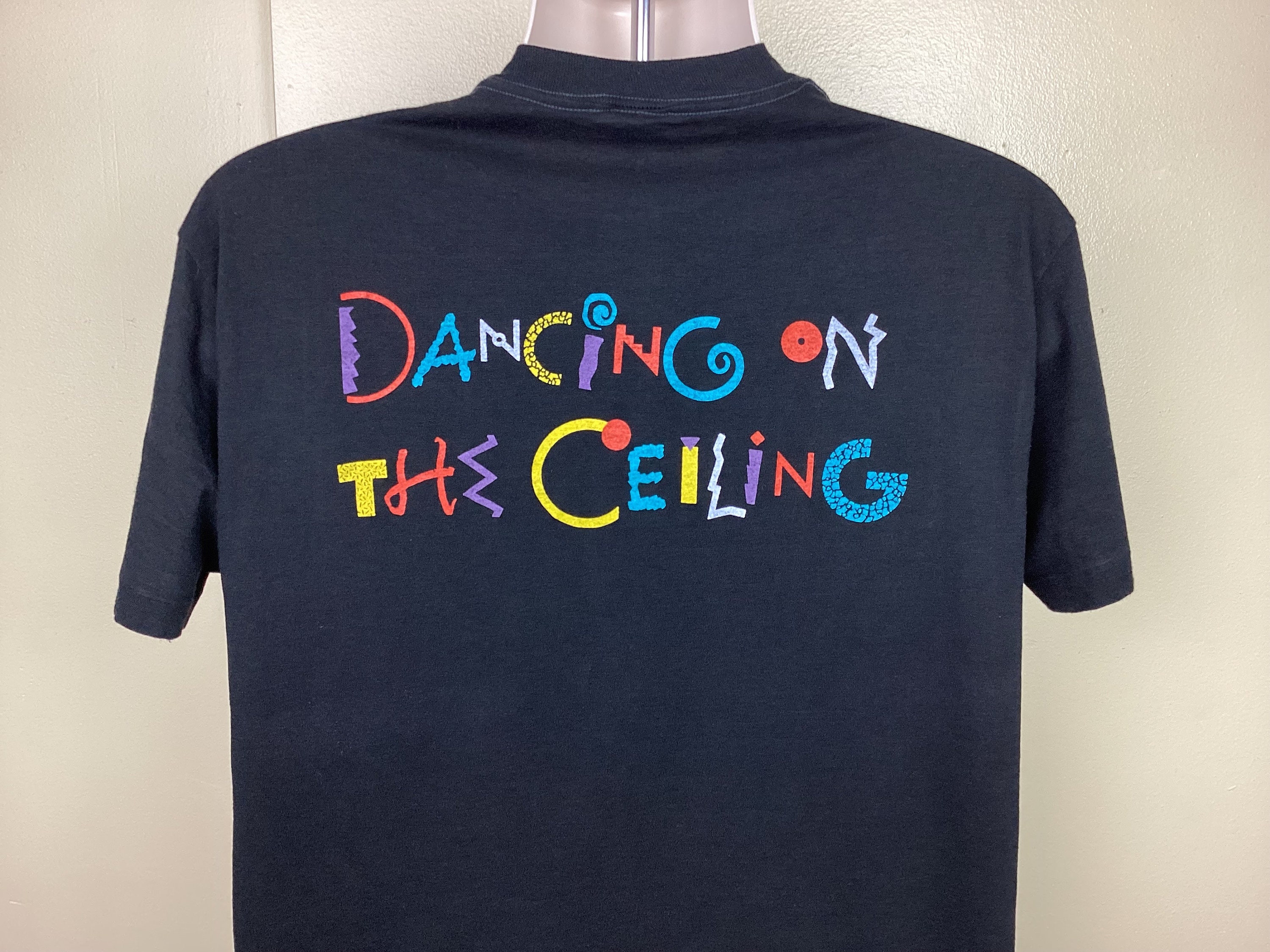 Vtg 1986 Lionel Richie Dancing on the Ceiling Concert T-shirt L/XL