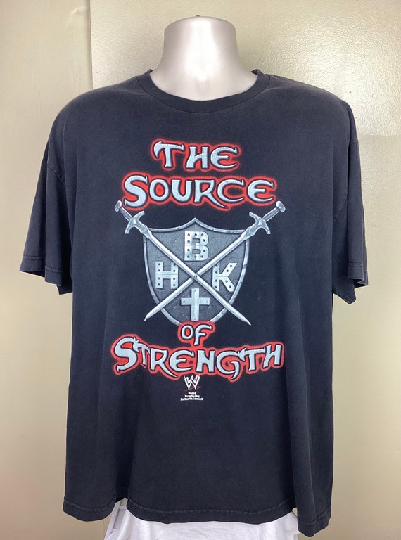 Vtg 2004 WWE Heartbreak Kid Shawn Michaels T-Shirt Black XL Y2K 