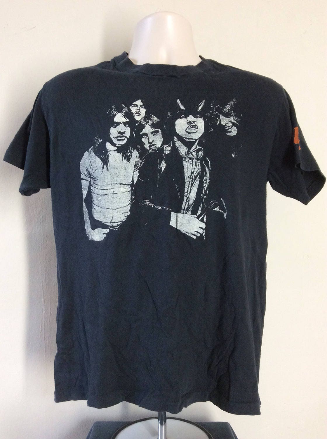 新品！ROCK DEPTロックデポ　AC/DCヴィンテージTシャツデッドストック 古着 00s USA製 The Doors Jim Morrison 「Busted by The Man