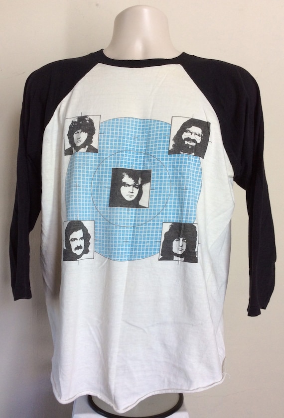 Vtg 1981 The Moody Blues Raglan Jersey Style Conce