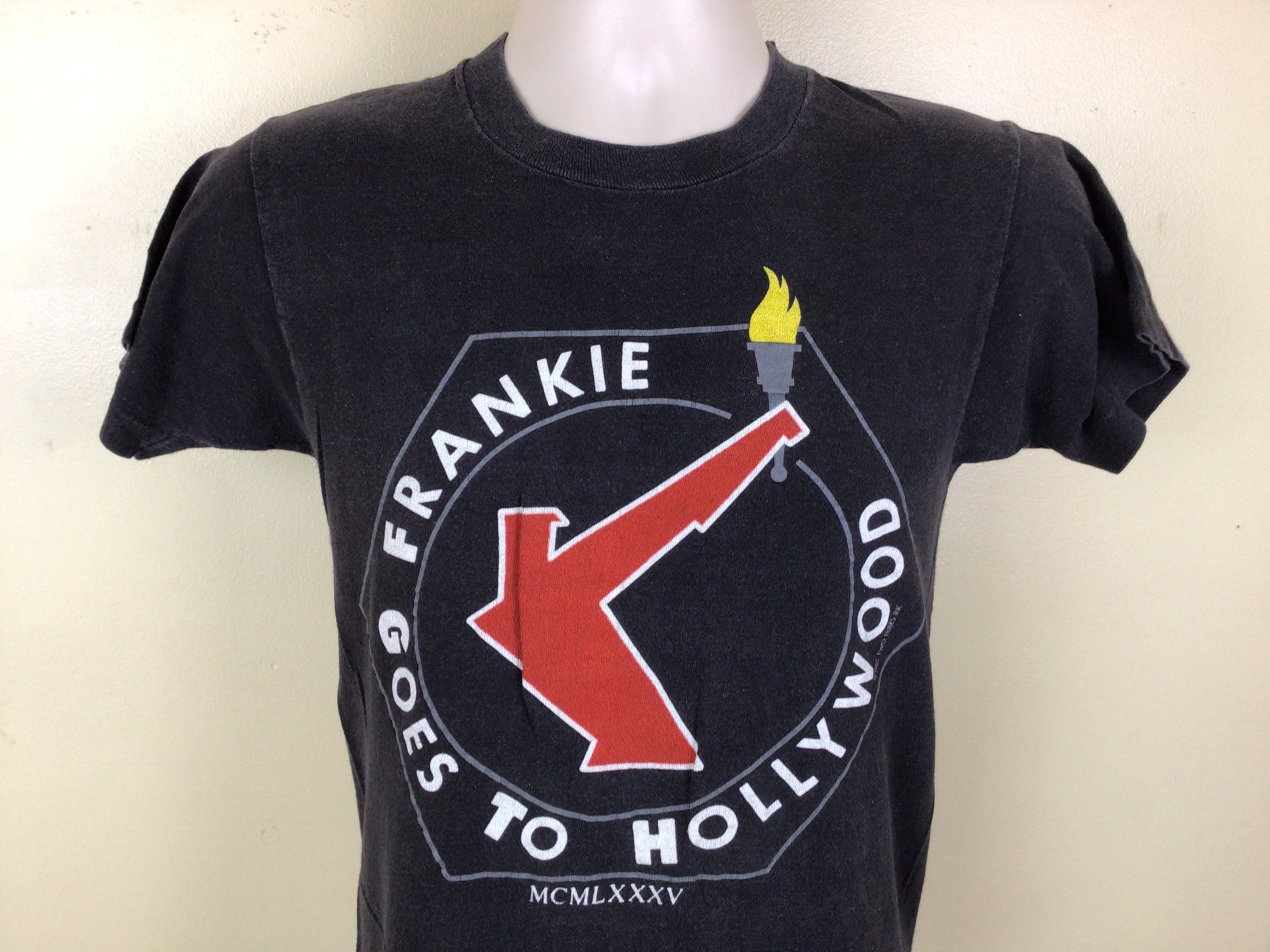 80s Frankie Goes To Hollywood オリジナル バンドT 公式売れ筋 dgipr